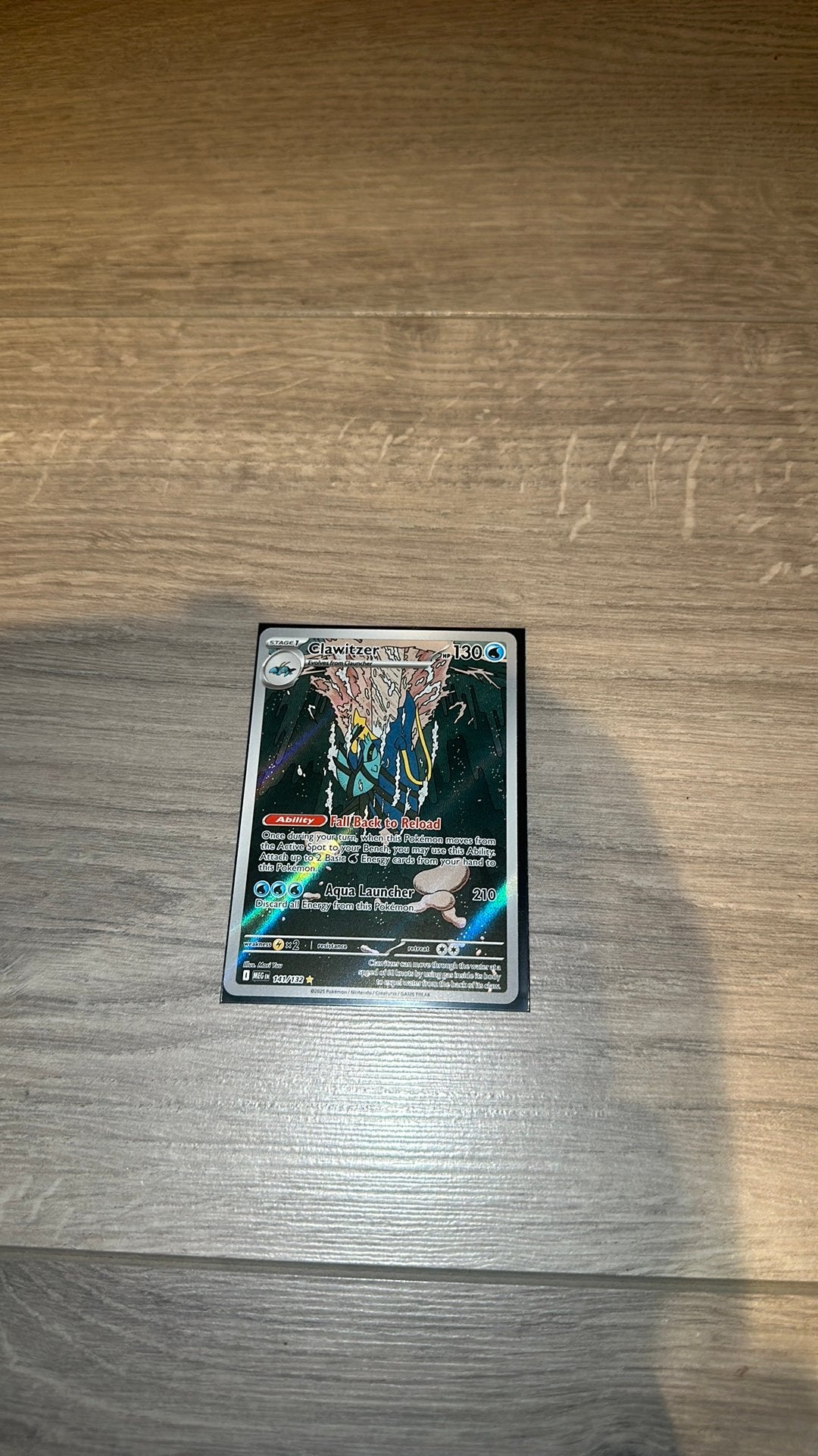 Clawitzer 141/132 - Mega Evolutions, Ophalen of Verzenden, Zo goed als nieuw