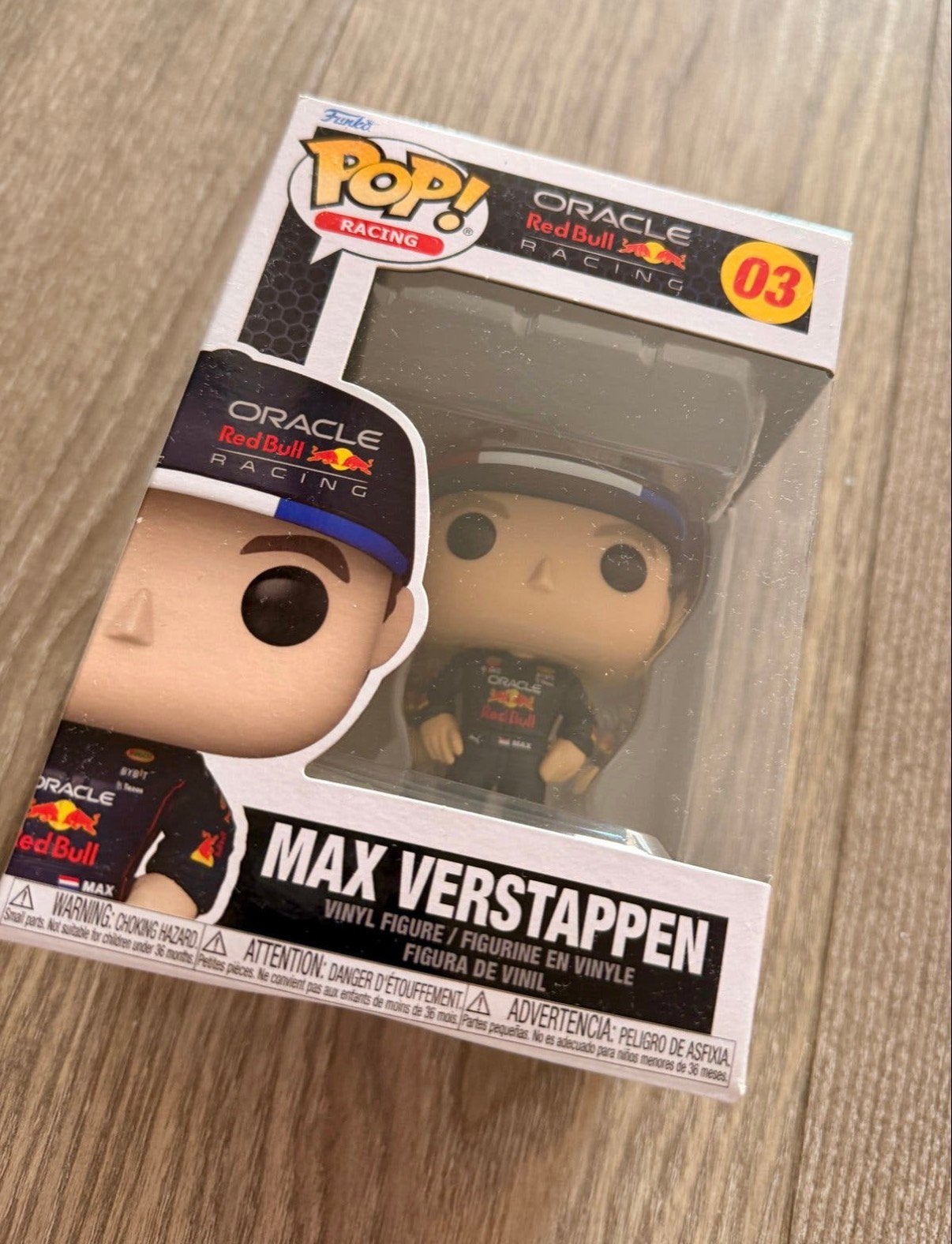 Max Verstappen Funkopop, Ophalen of Verzenden, Nieuw