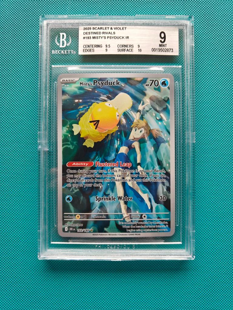 Mistys Psyduck DRI 193 BGS 9, Ophalen of Verzenden, Zo goed als nieuw