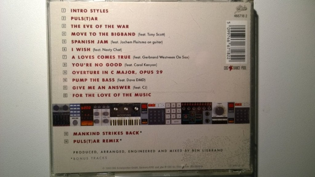 Ben Liebrand - Styles, Cd's en Dvd's, Cd's | Dance en House, Ophalen of Verzenden, Zo goed als nieuw, Dance Populair, Album