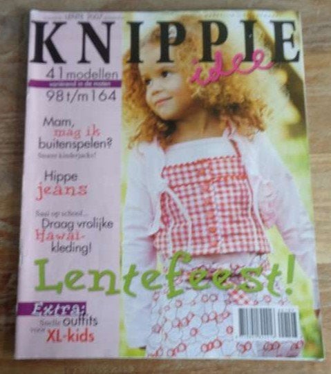 Knippie Idee Lente 2007 maat 98 t/m 164, Verzenden, Zo goed als nieuw, Kind, Knippie