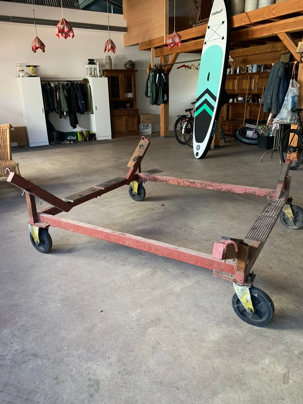 Botenbok verrijdbaar, Watersport en Boten, Accessoires en Onderhoud, Ophalen, Gebruikt