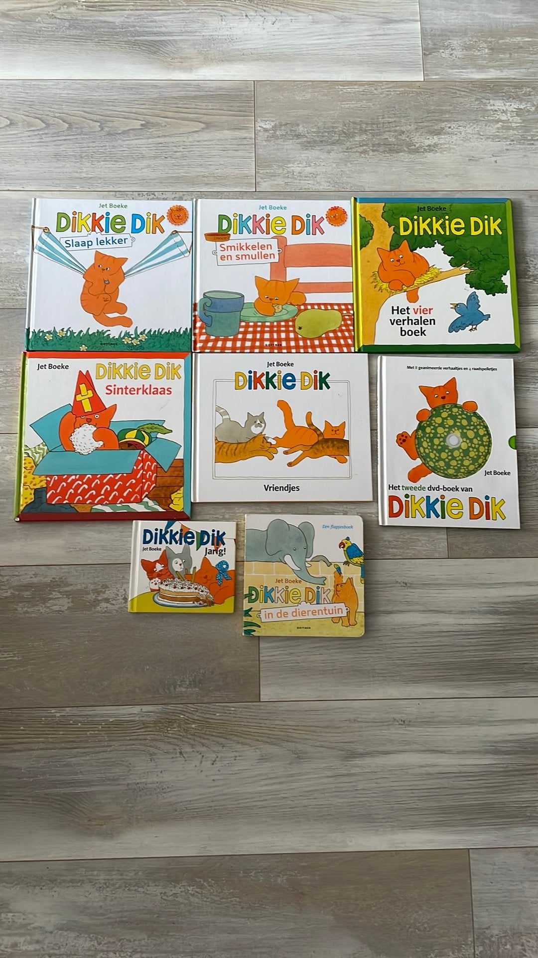8 boeken van Dikkie dik, Boeken, Ophalen of Verzenden, Gelezen, Jongen of Meisje, Fictie algemeen