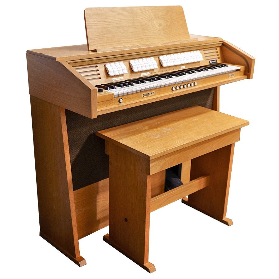 Content D900 Occasion Orgel Blank Eiken, Gebruikt, Verzenden, 1 klavier, 3364AE