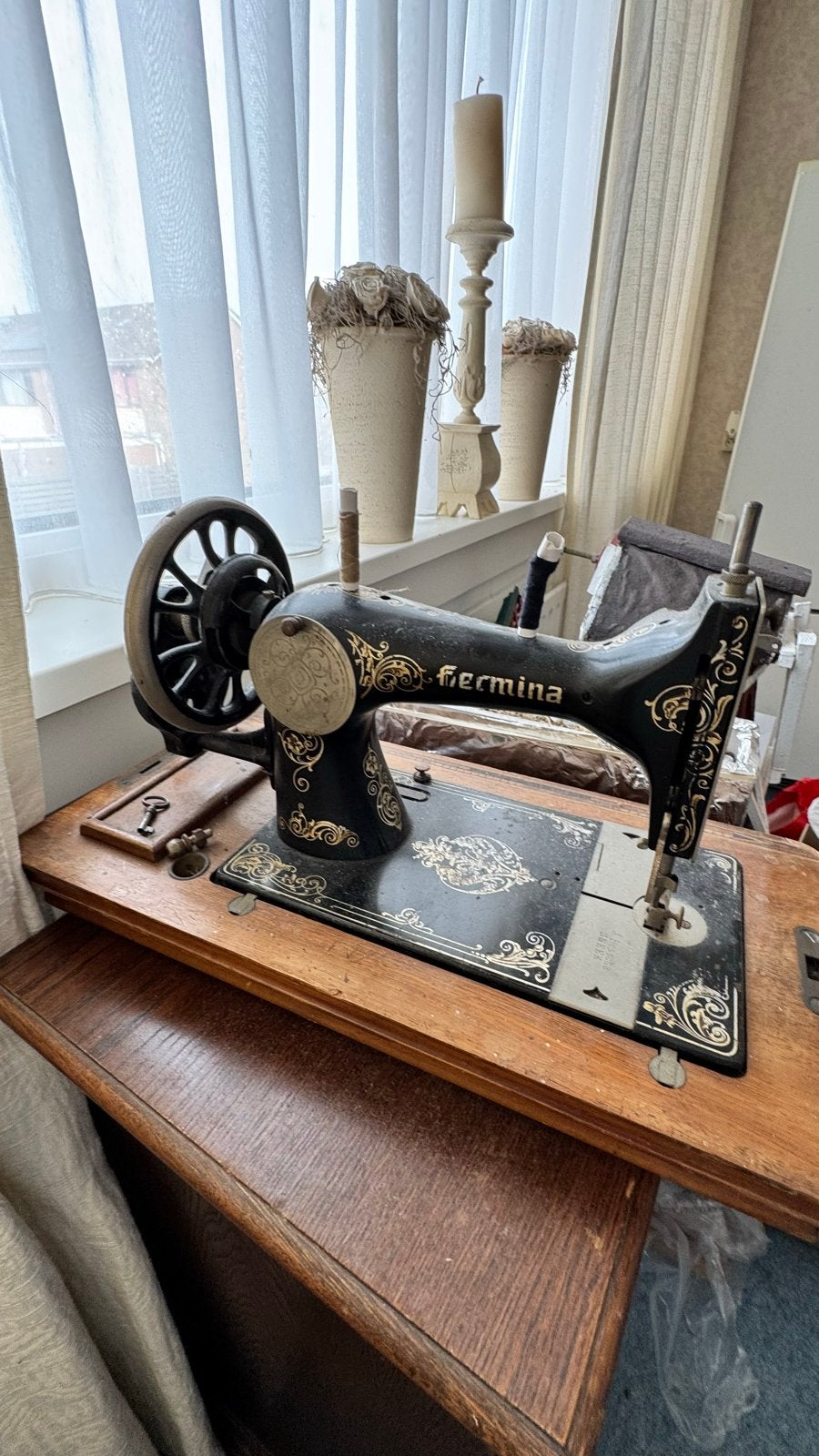 Diverse oude naaimachines, waaronder Singer, Antiek en Kunst, Antiek | Naaimachines, Ophalen