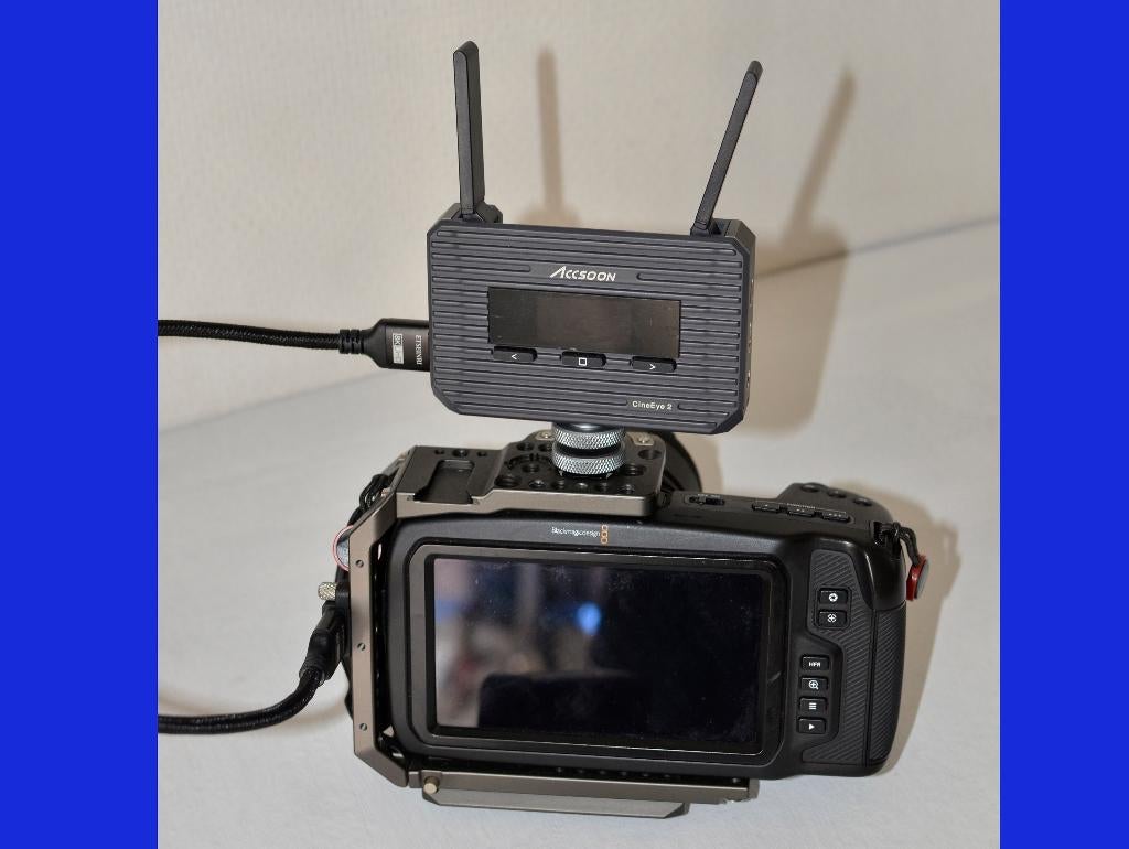 Accsoon CineEye 2 draadloze video transmitter, Ophalen of Verzenden, Zo goed als nieuw