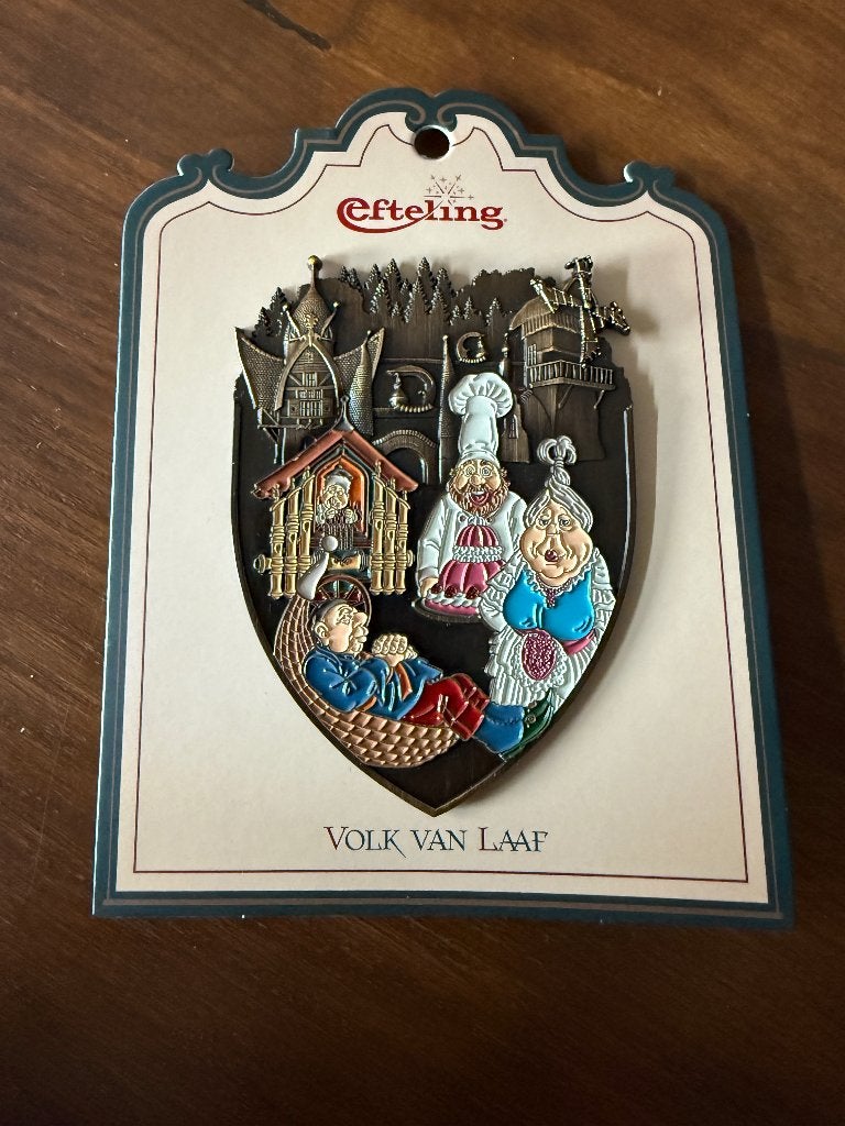 Efteling pin - Reuzepin - VOLK VAN LAAF, Ophalen of Verzenden, Nieuw, Button of Speldje