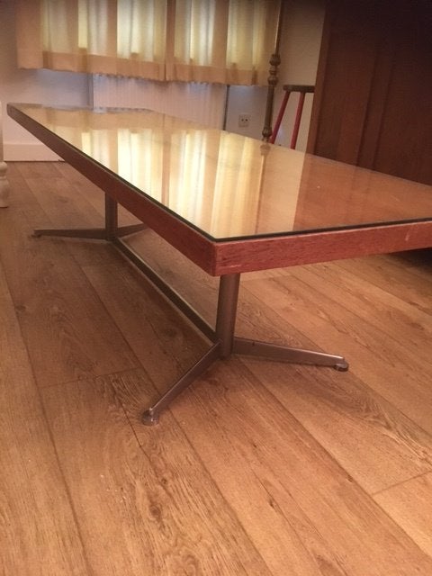 salontafel vintage, Ophalen, Rechthoekig, 100 tot 150 cm, 50 tot 100 cm
