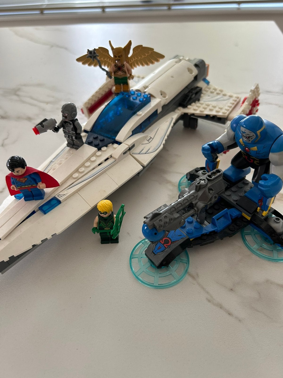 LEGO Super Heroes 76028 Darkseid Invasion, Gebruikt, Overige thema's, Lego, Ophalen of Verzenden