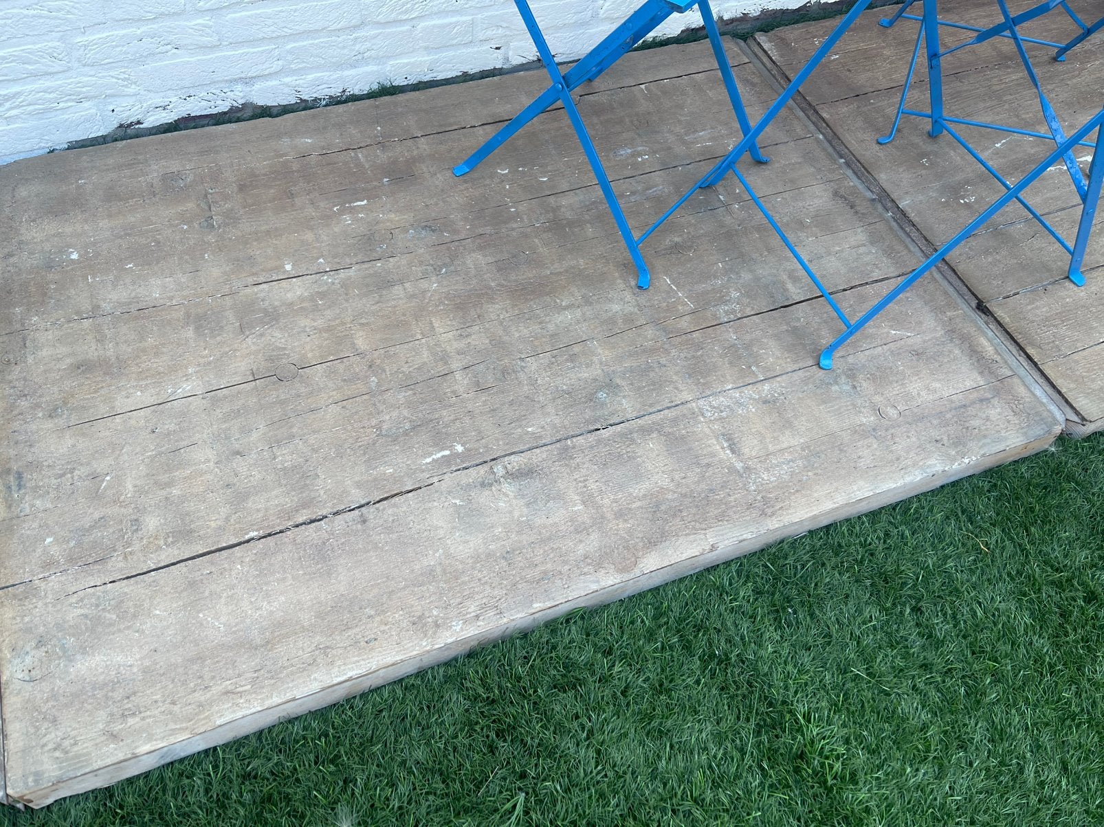 Steen schotten, Tuin en Terras, Ophalen of Verzenden, Zo goed als nieuw, Hout