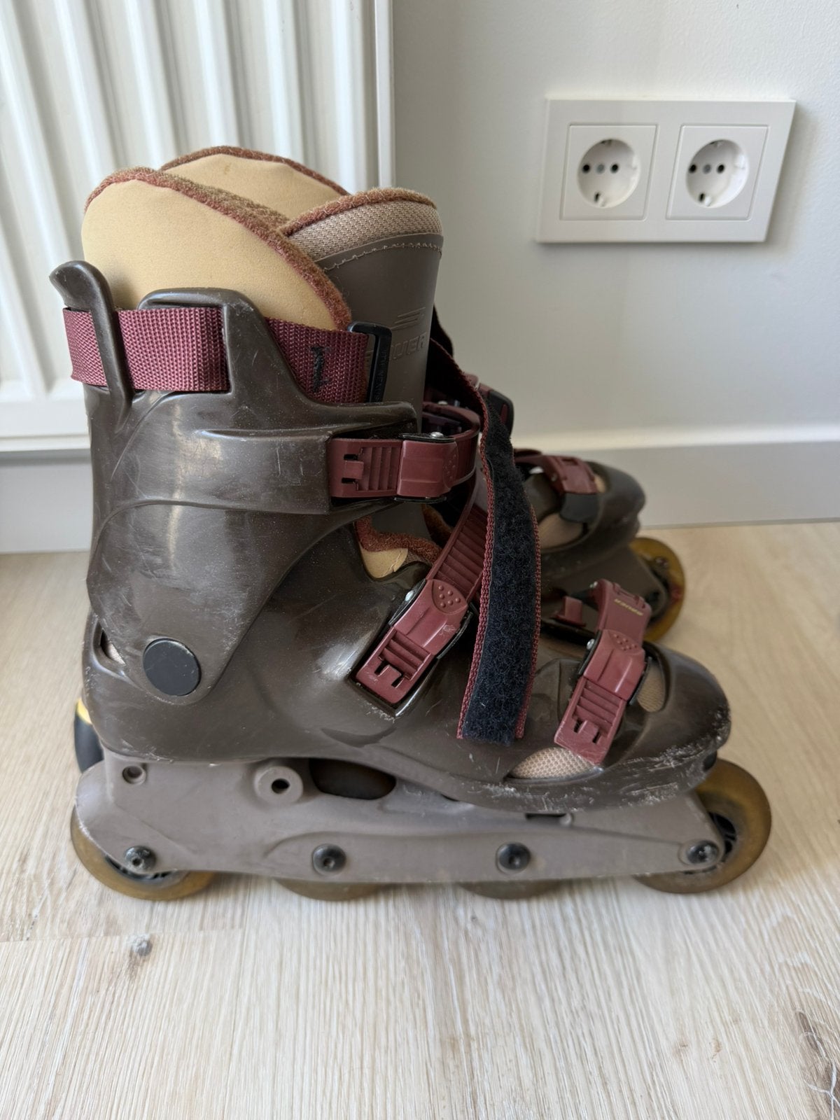Skeelers maat 40, Bauer, Ophalen of Verzenden, Zo goed als nieuw, Inline skates 4 wielen