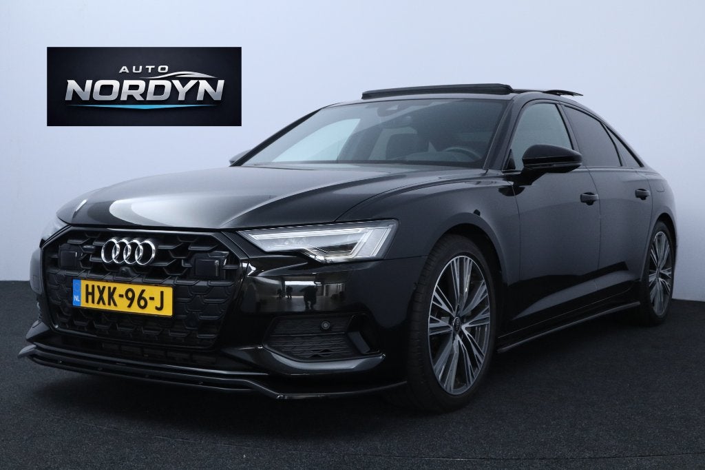 Audi A6 50 Tfsi e Quattro 299pk S Tronic 2024 Zwart, Automaat, Lichtsensor, 4 cilinders, Zwart