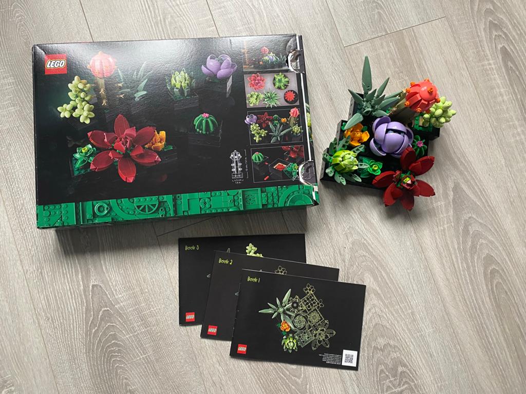 Lego The Botanical Collection 10309 vetplanten, Ophalen of Verzenden, Zo goed als nieuw