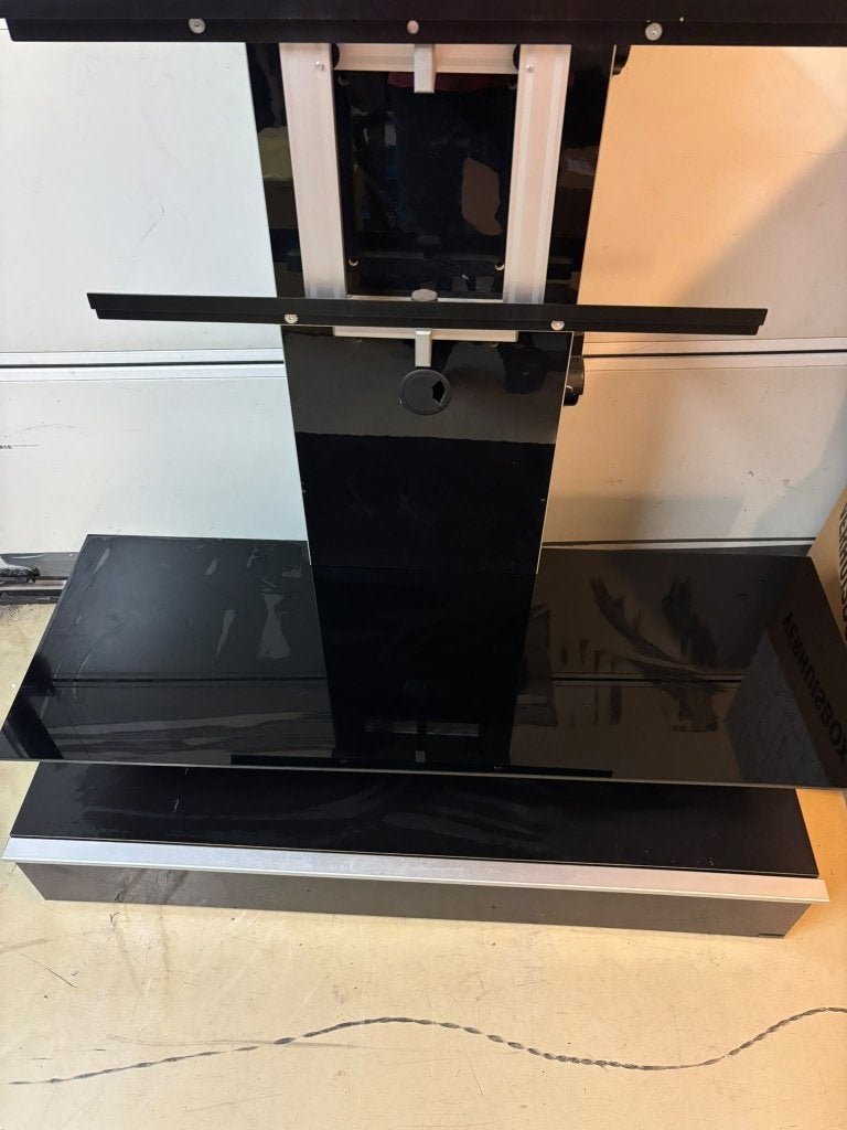 TV /Audio meubel, Ophalen, Gebruikt, 100 tot 150 cm, 100 tot 150 cm