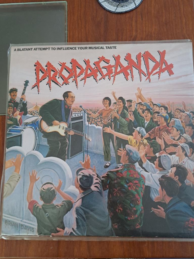 Propaganda - met o.a the Police, Cd's en Dvd's, Vinyl | Pop, Gebruikt, Complilatie, 1980 - 1989, 12 inch, Ophalen of Verzenden
