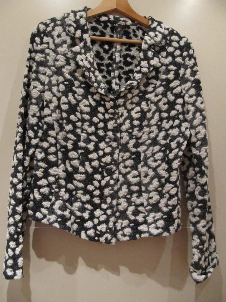 Mooi jasje Moq maat 40, Kleding | Dames, Jasjes, Kostuums en Pakken, Maat 38/40 (M), Blauw, Moq, Ophalen of Verzenden