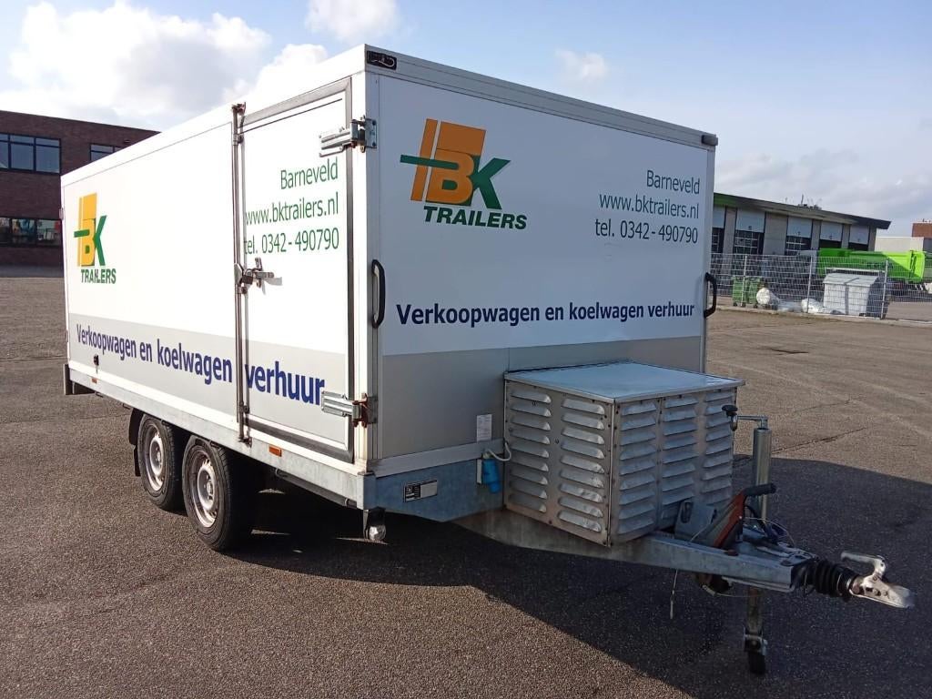 Koel aanhangwagen, Ophalen