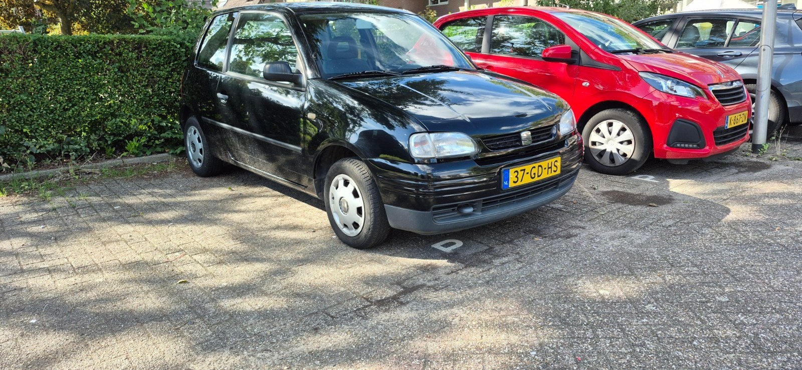 Seat Arosa 1.0 37KW 2000 Zwart, Auto's, Seat, Voorwielaandrijving, 450 kg, 850 kg, 4 stoelen