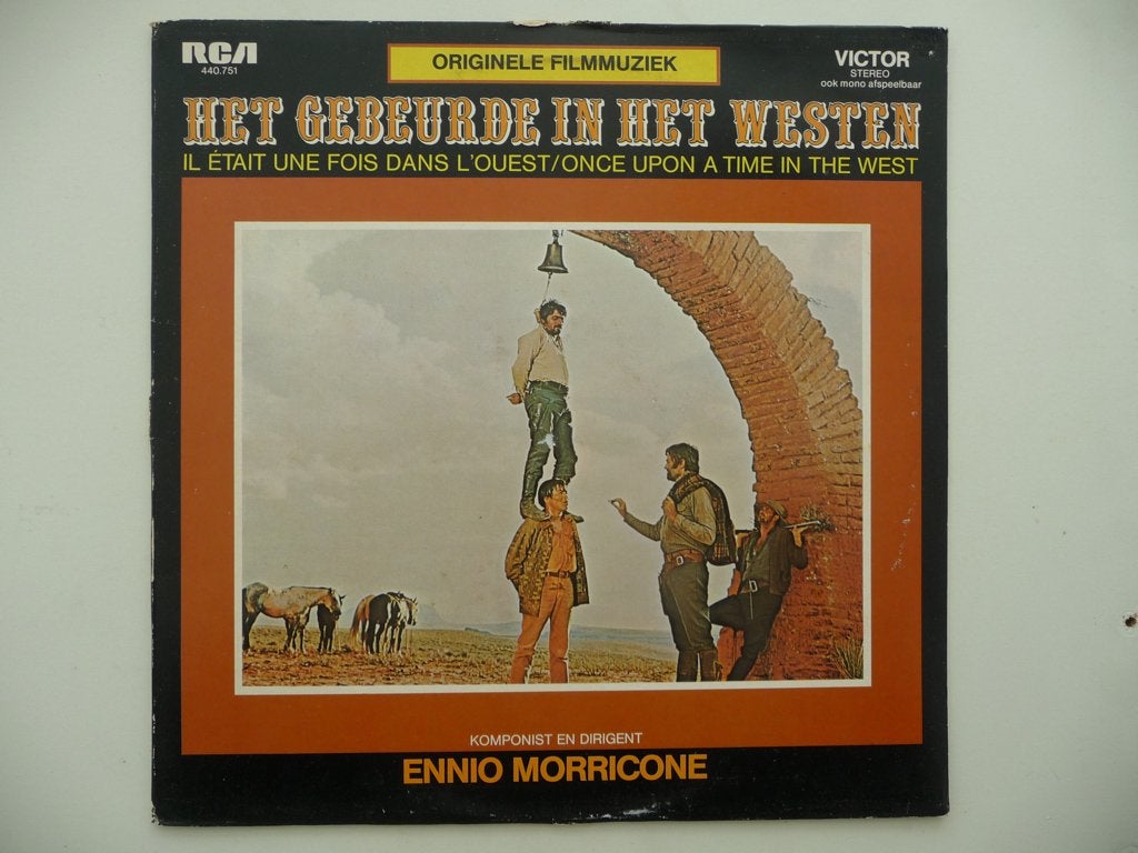 lp HET GEBEURDE IN HET WESTEN - ENNIO MORRICONE, 1973, Ophalen of Verzenden, Gebruikt, 12 inch