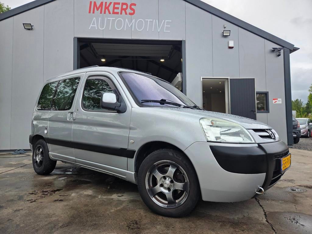 Peugeot Partner MPV 1.6-16V XT Zenith | 5 PERS | Airco | Pan, Auto's, Stof, Gebruikt, Zwart, 4 cilinders
