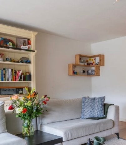 Hoekplank, Huis en Inrichting, Woonaccessoires | Kisten, Ophalen of Verzenden, Minder dan 50 cm