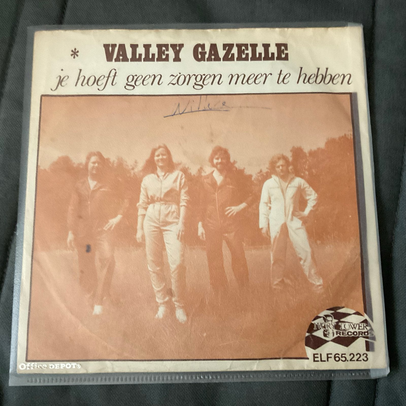 Valley Gazelle - Je hoeft geen zorgen meer te hebben (Single, Gebruikt, 7 inch, Ophalen of Verzenden, EP
