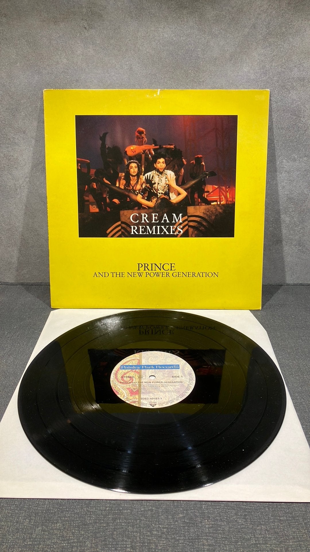 Prince and The New Power Generation— Cream, Electronic Rock, Ophalen of Verzenden, Zo goed als nieuw, 12 inch
