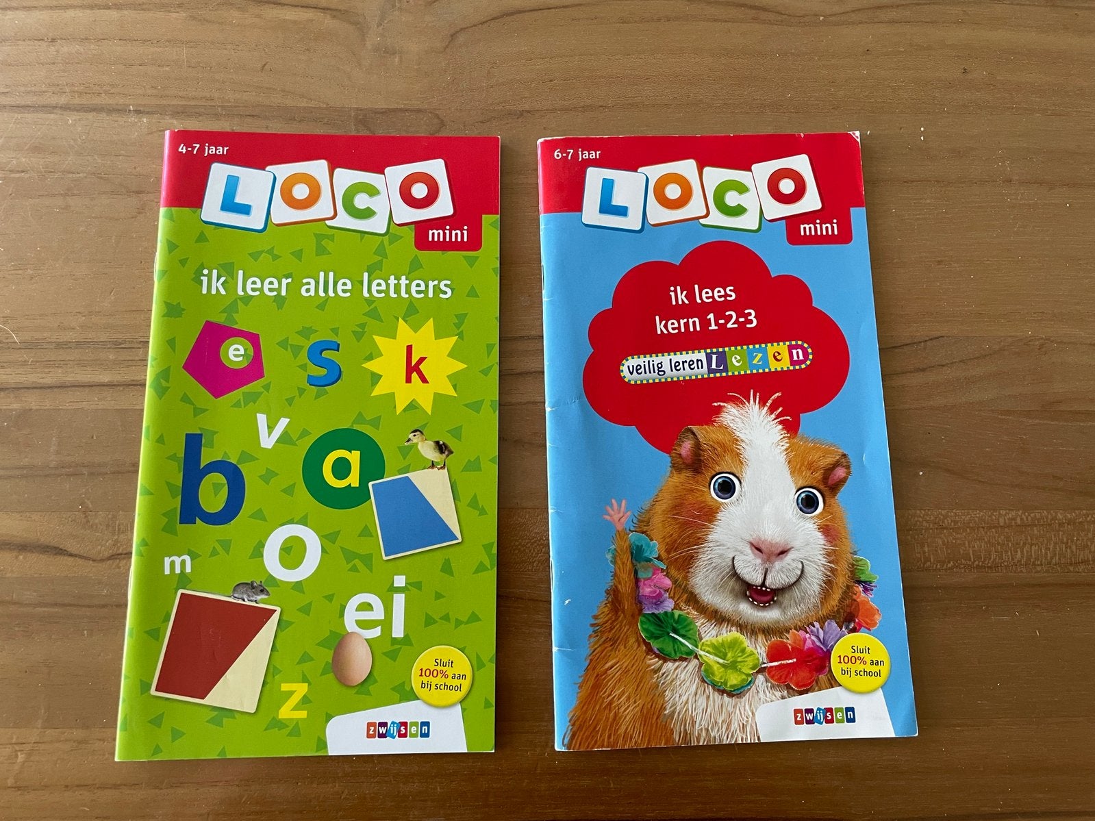 Mini loco boekjes ik leer alle letters en ik lees kern 1-2-3, Ophalen of Verzenden, Zo goed als nieuw