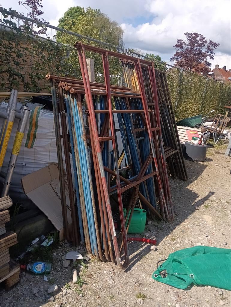 Metsel schragen - Diverse maten beschikbaar, Doe-het-zelf en Verbouw, Steigers, Ophalen, Gebruikt, Overige typen, Minder dan 2 meter