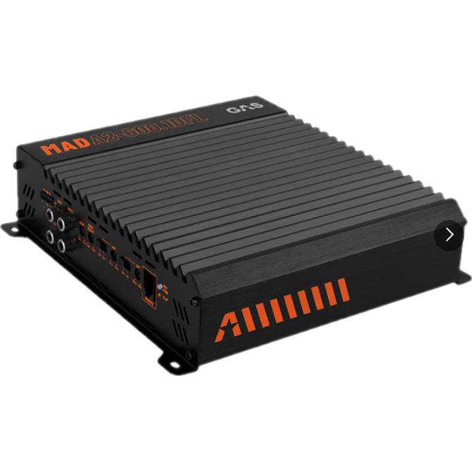 GAS Audio Power MAD A2-600.1DFL 600WRMS Monoblok versterker, Info@optimount.nl, Nieuw, Ophalen of Verzenden, Anholtseweg 48A 7091 HB DINXPERLO