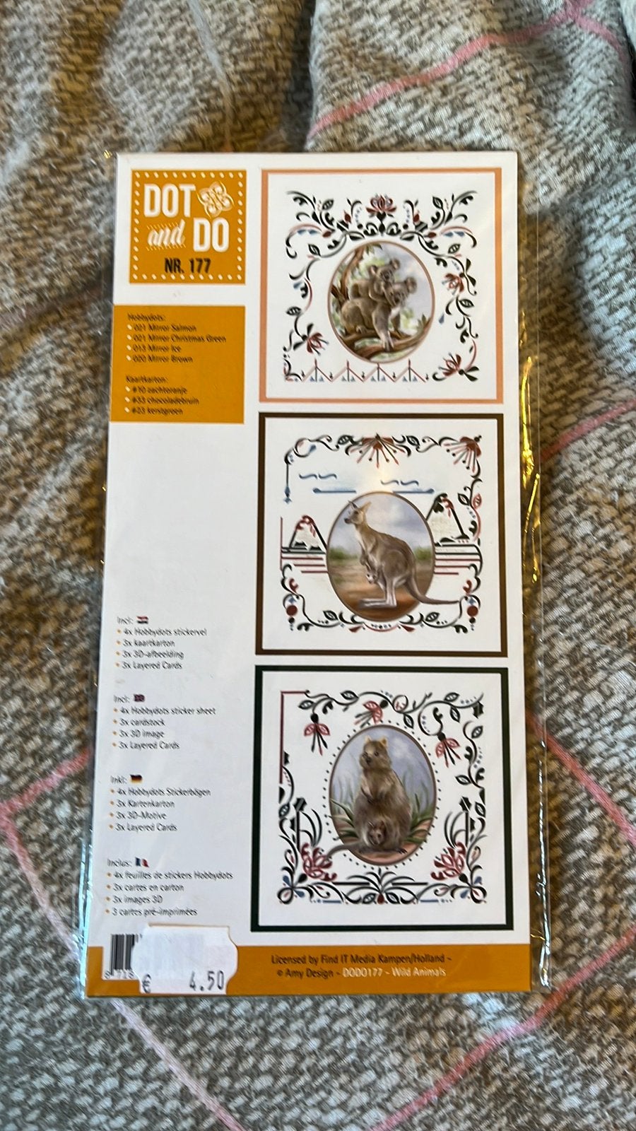 Te koop dot and do kaart pakje 177, Ophalen of Verzenden, Nieuw, Dieren