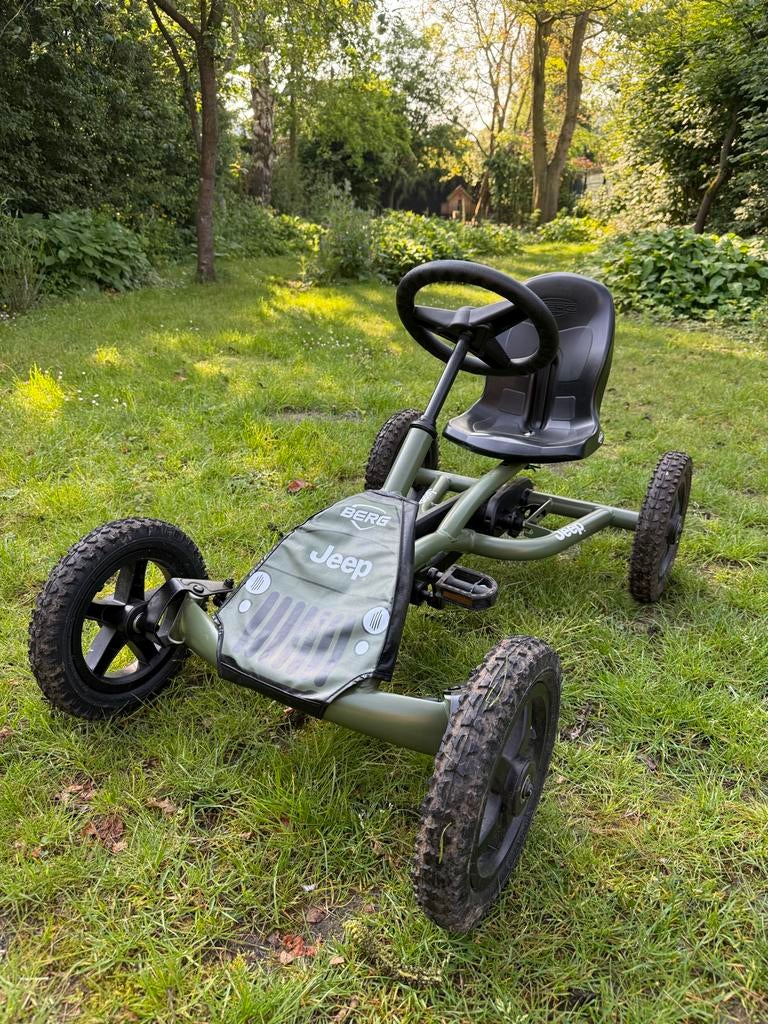 Berg Skelter Jeep Junior Pedal Go-Kart - Zo goed als nieuw, Ophalen of Verzenden, Zo goed als nieuw, Berg
