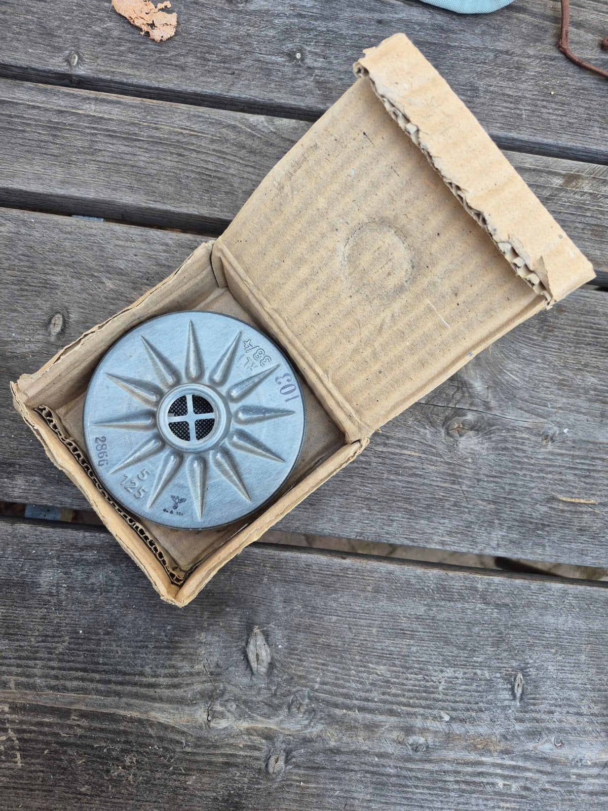 luftschutz gasmasker filter in originele verpakking, Ophalen of Verzenden, Nederland