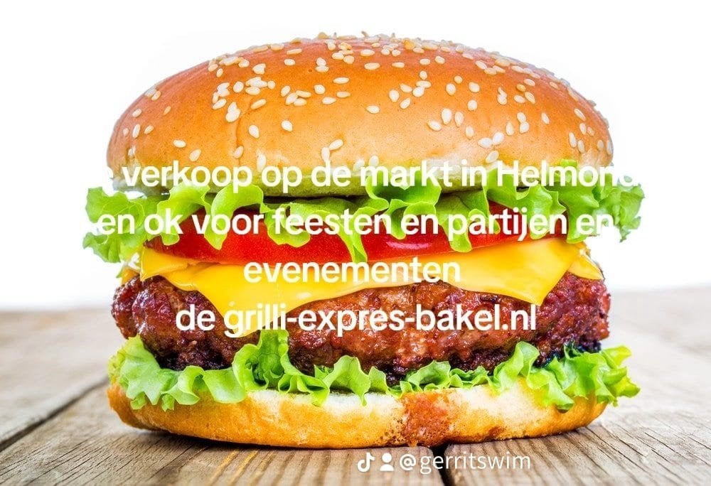 heb je binnenkort een feestje bestel je een frietwagen, Ophalen of Verzenden