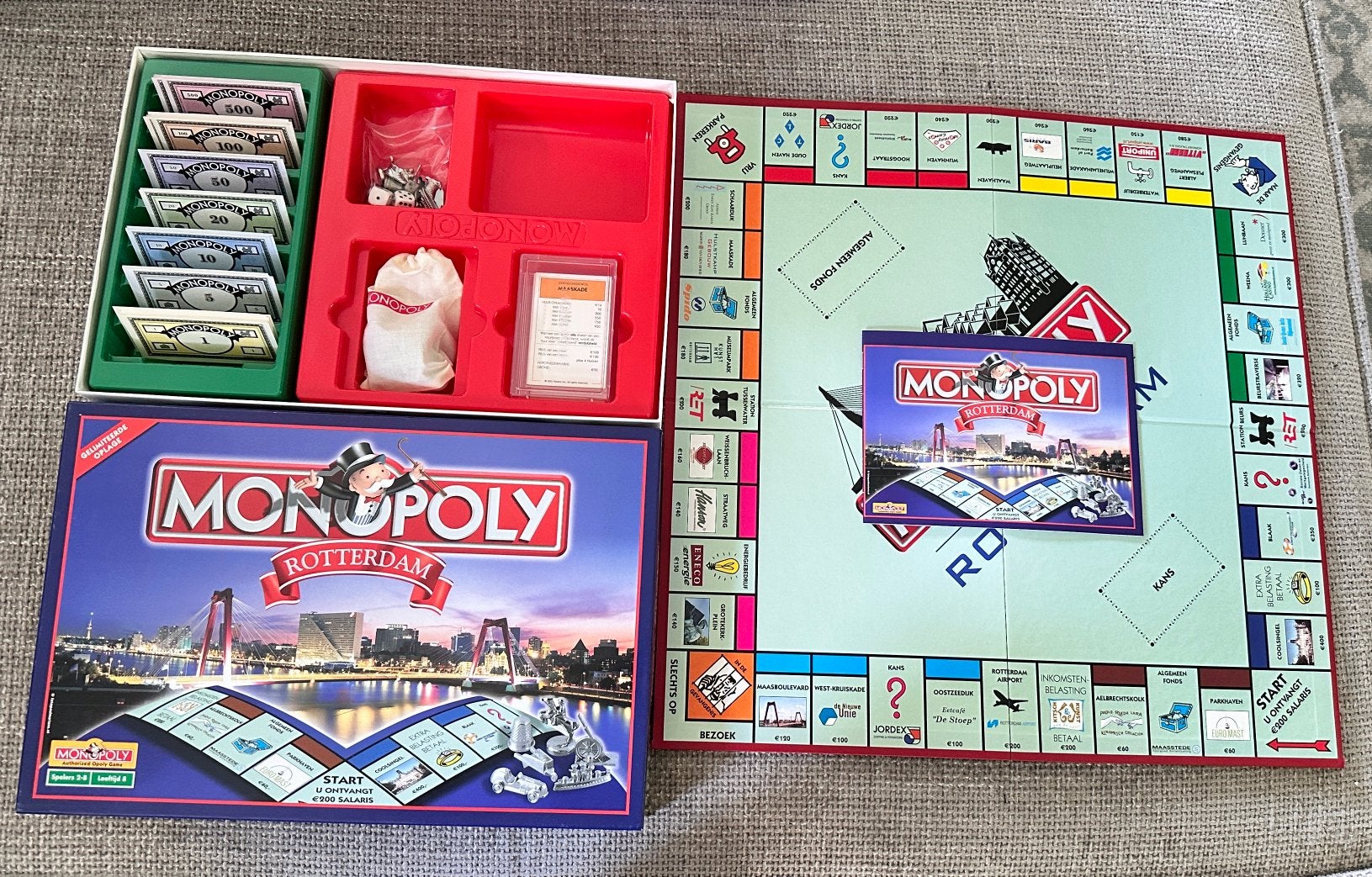 Nieuw: Monopoly Rotterdam, Vijf spelers of meer, Ophalen of Verzenden, Nieuw