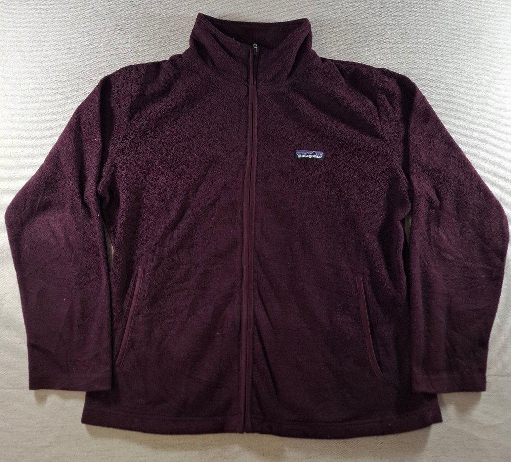 Patagonia Fleecejas – Paars, Maat L, Maat 52/54 (L), Verzenden, Paars, Zo goed als nieuw