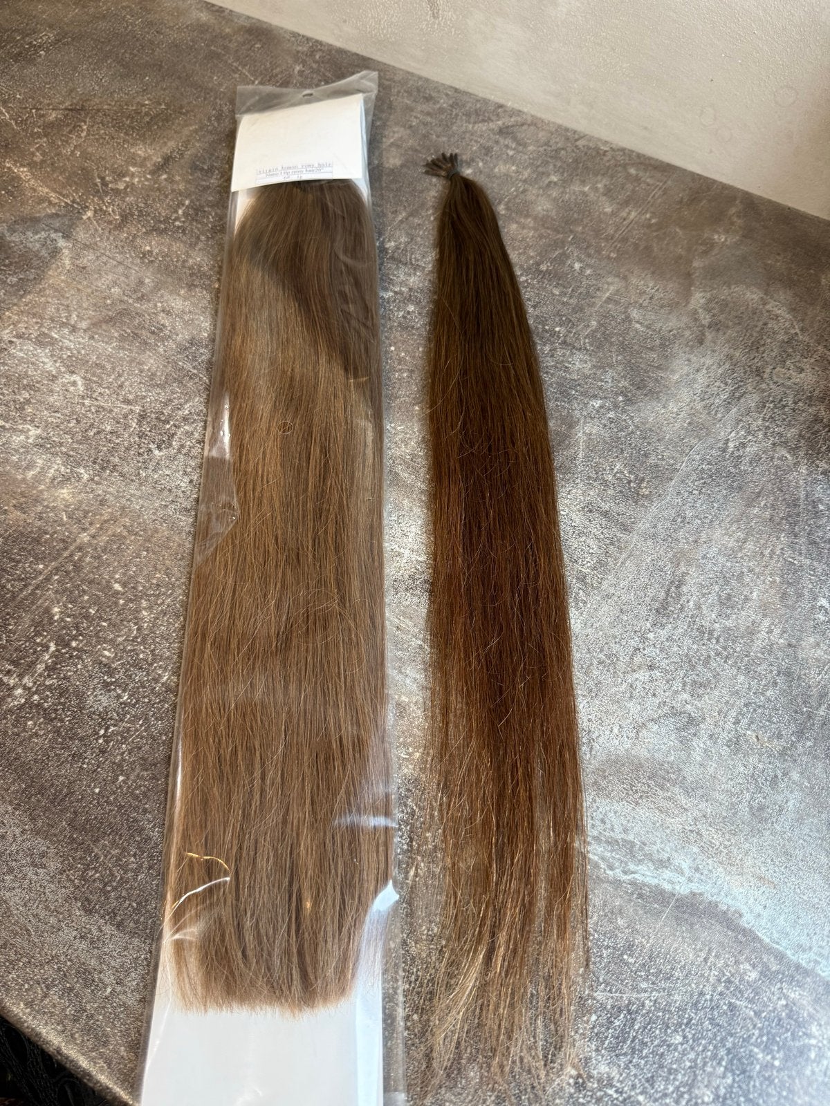 112 Nanoring hairextensions 50cm #6 Luxury Gold, Ophalen of Verzenden, Nieuw, Pruik of Haarverlenging