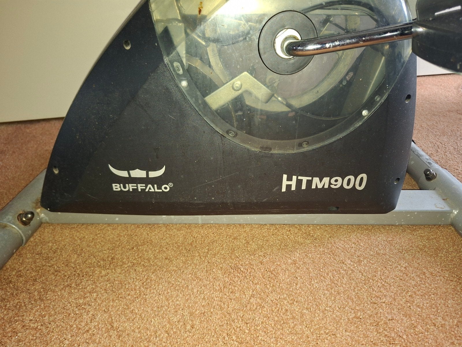 Buffalo HTM900 Hometrainer - Goede Staat, Gebruikt, Ophalen of Verzenden, Metaal, Benen