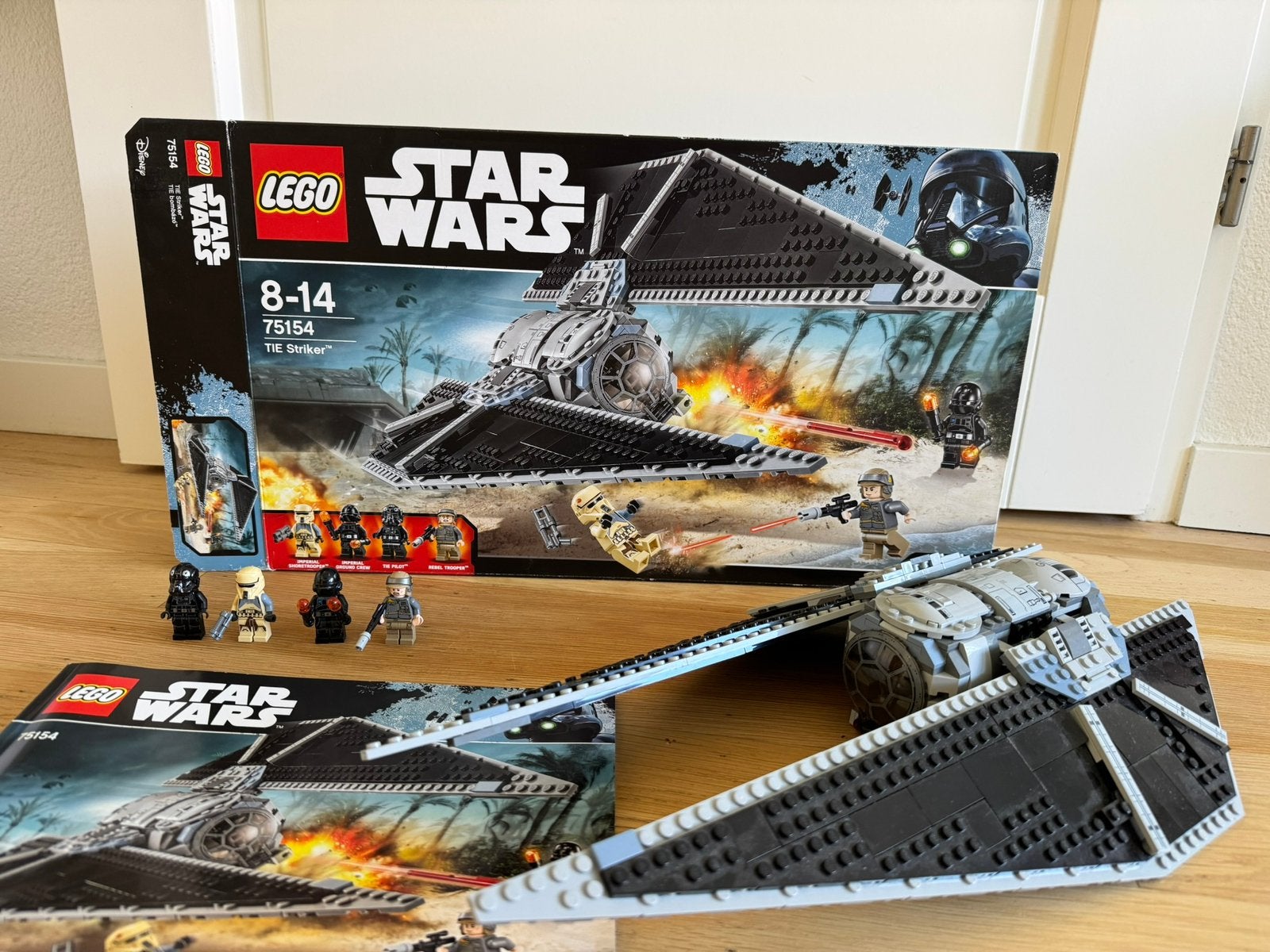 Lego Star Wars 75154 TIE Striker, Star Wars, Lego, Ophalen of Verzenden, Zo goed als nieuw