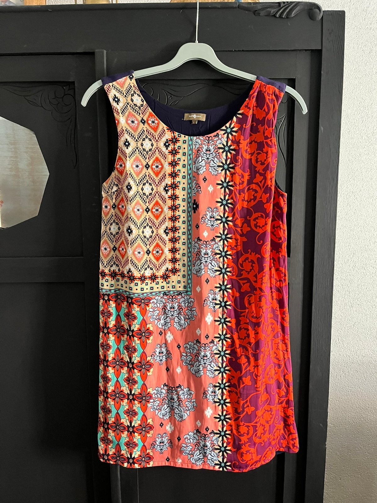 Surkana zomerjurk maat L/40, Kleding | Dames, Jurken, Meerkleurig, Maat 42/44 (L), Ophalen of Verzenden, Zo goed als nieuw