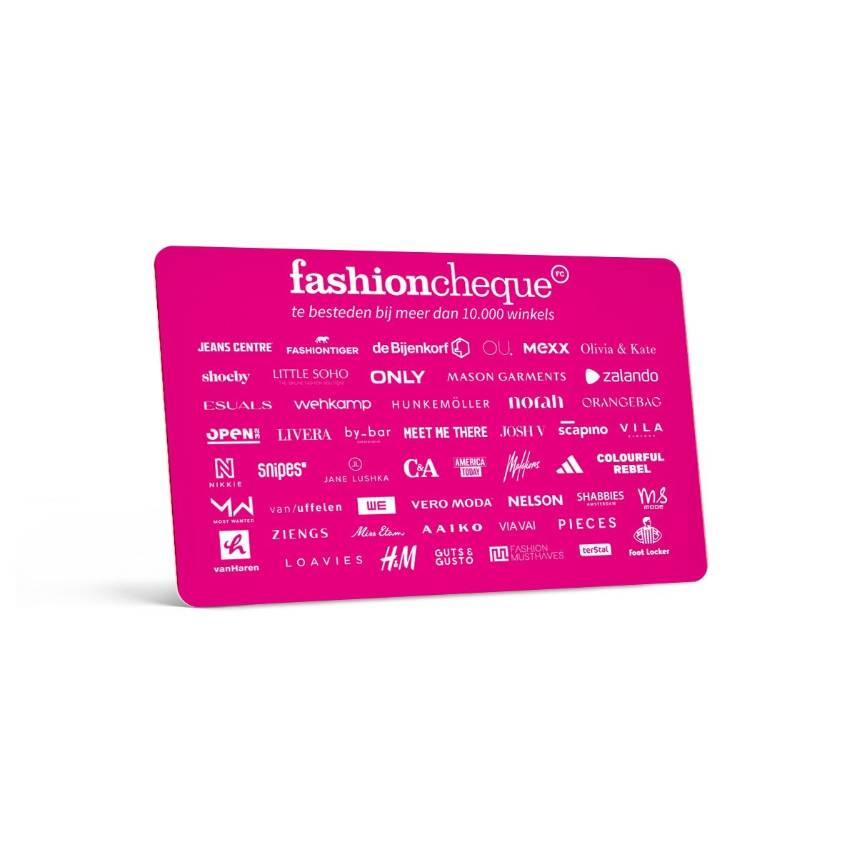 Fashion cheque / bon /voucher van €77, Tickets en Kaartjes, Eén persoon, Cadeaubon