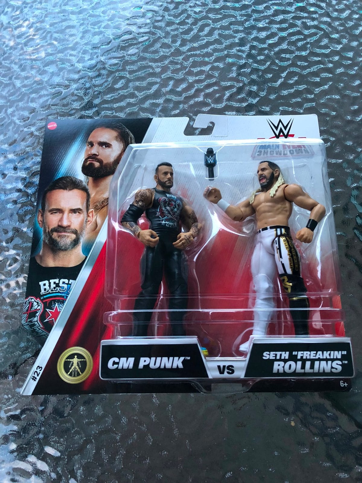 WWE Main Event Showdown CM Punk vs Seth Rollins actiefiguren, Ophalen of Verzenden, Zo goed als nieuw