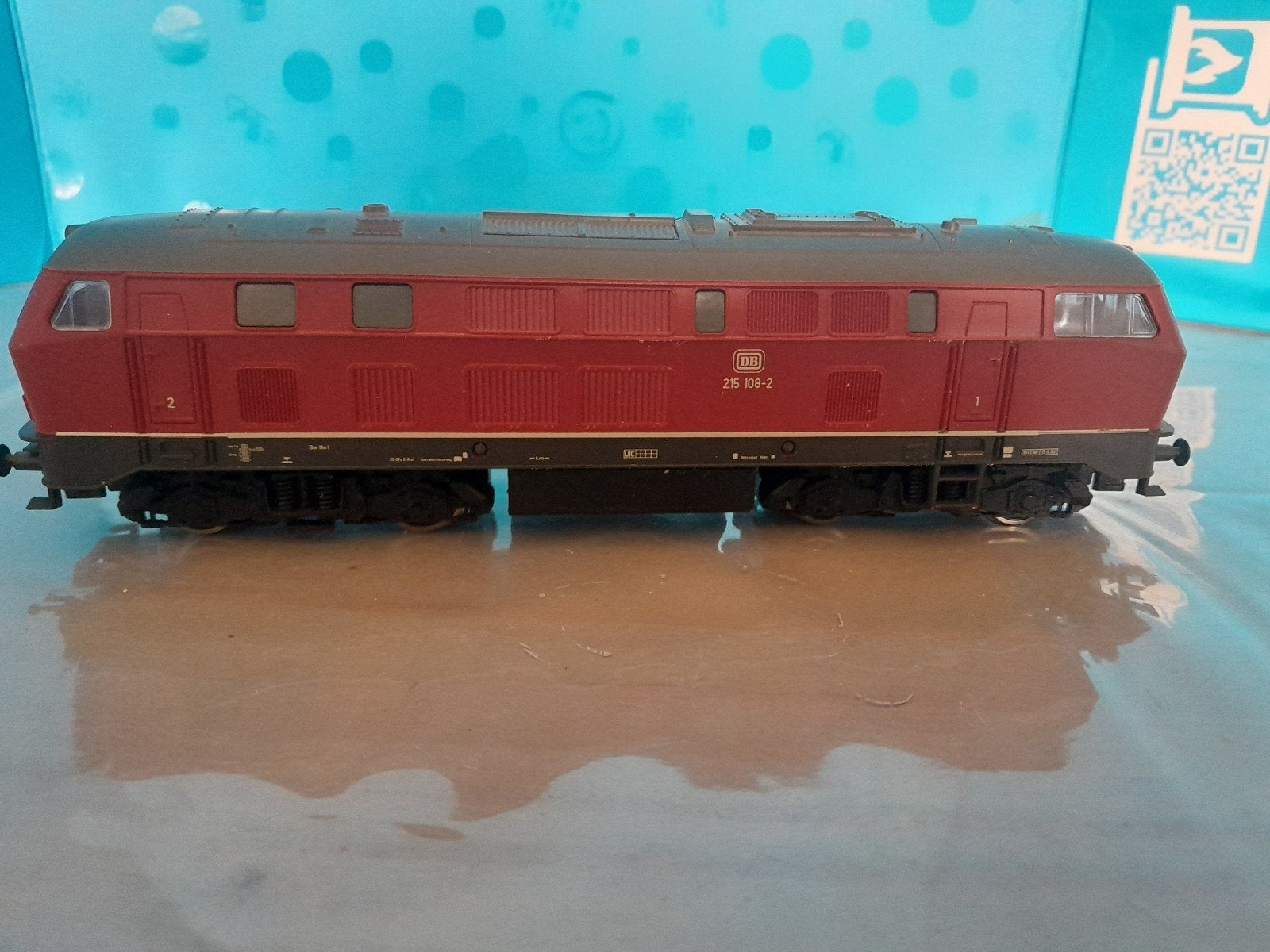 Roco BR 215 108-2 diesel locomotief, Gebruikt, Ophalen of Verzenden, Roco, Gelijkstroom