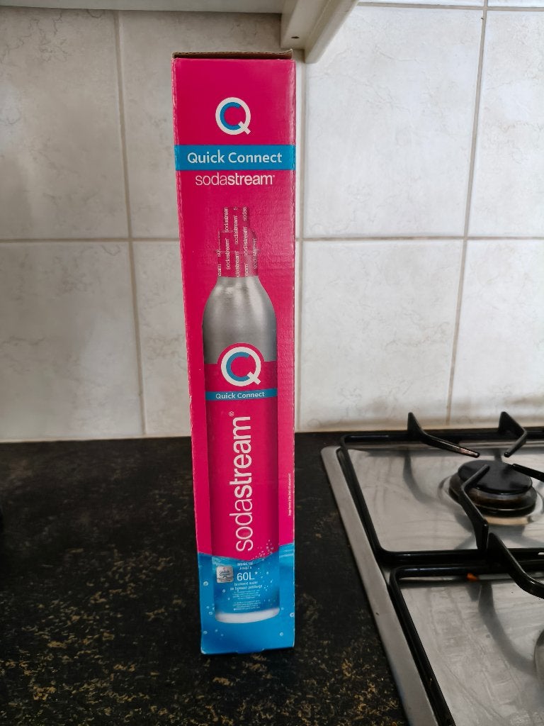 SodaStream cilinder (nieuw), Witgoed en Apparatuur, Bruiswatermachines, Ophalen, Nieuw