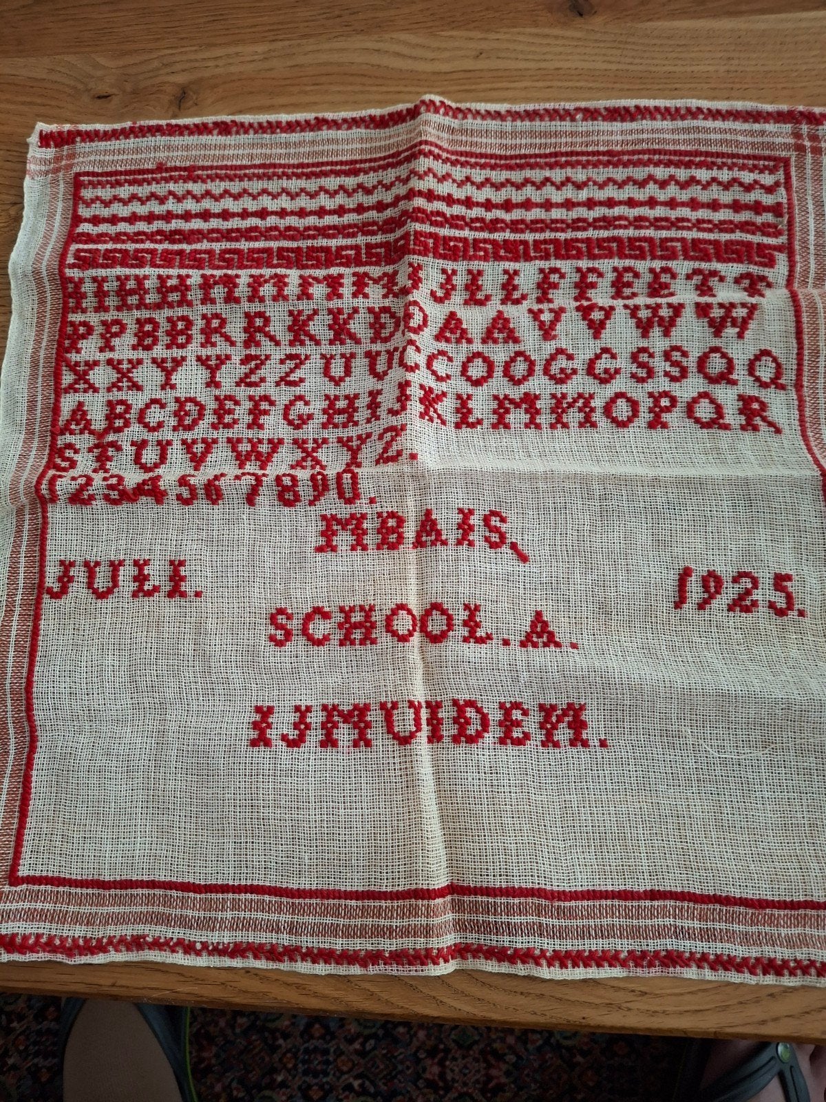 Merklappen oud, Ophalen of Verzenden