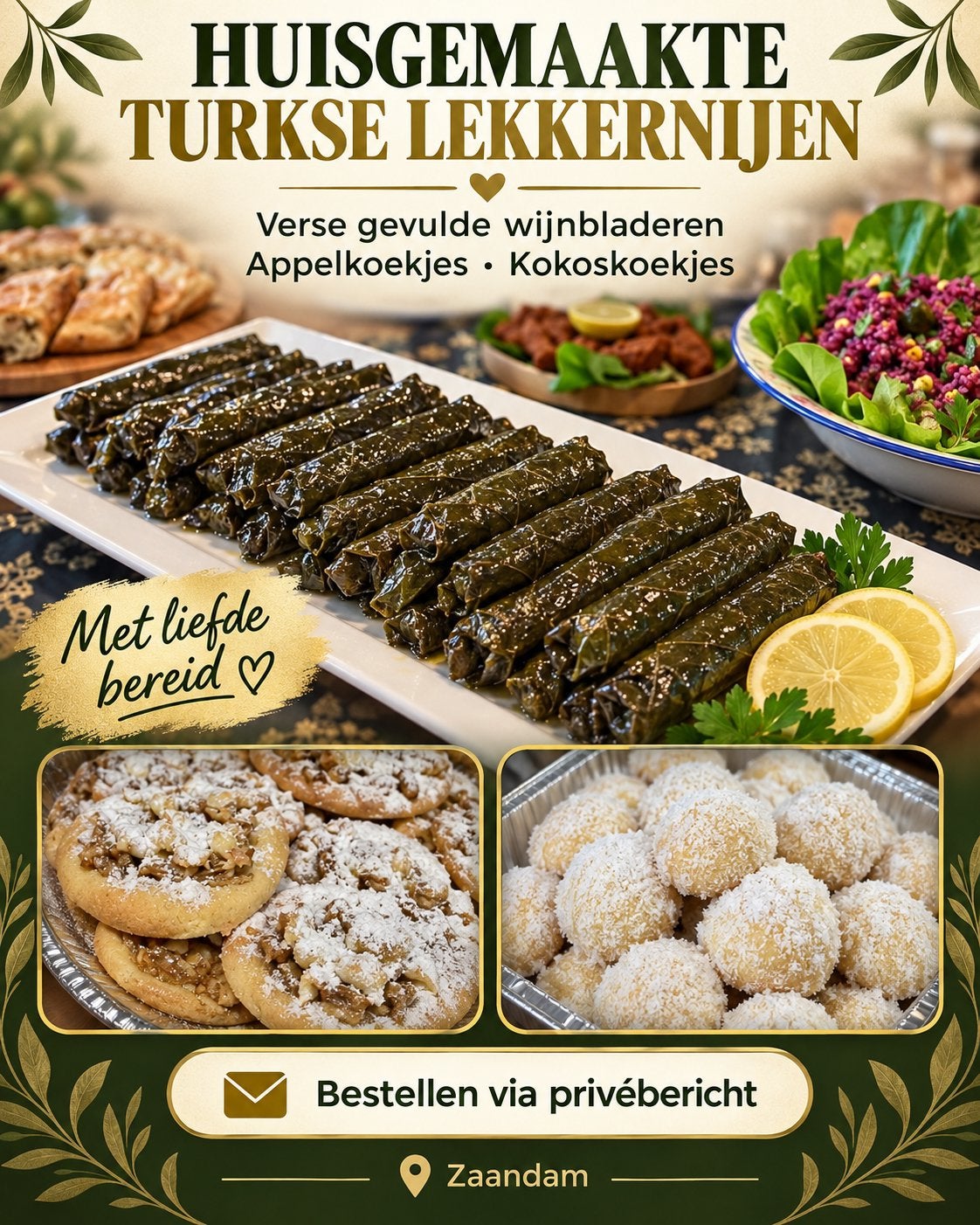 Yaprak Sarma, Diversen, Ophalen of Verzenden