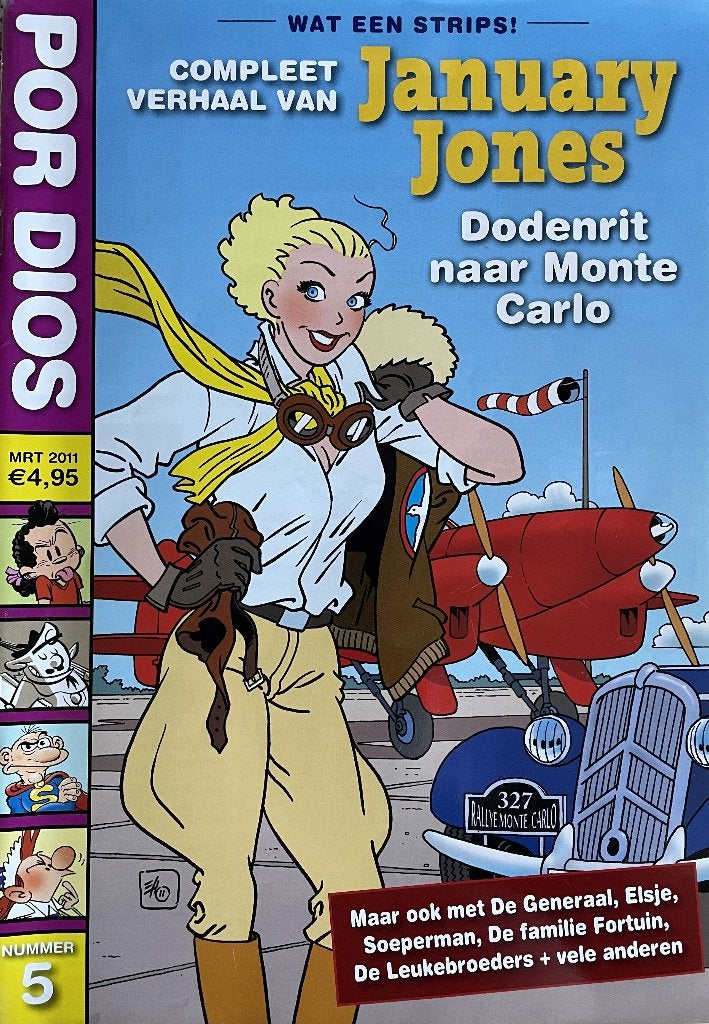Por Dios stripblad 2.00 euro, Eén stripboek, Ophalen of Verzenden, Gelezen
