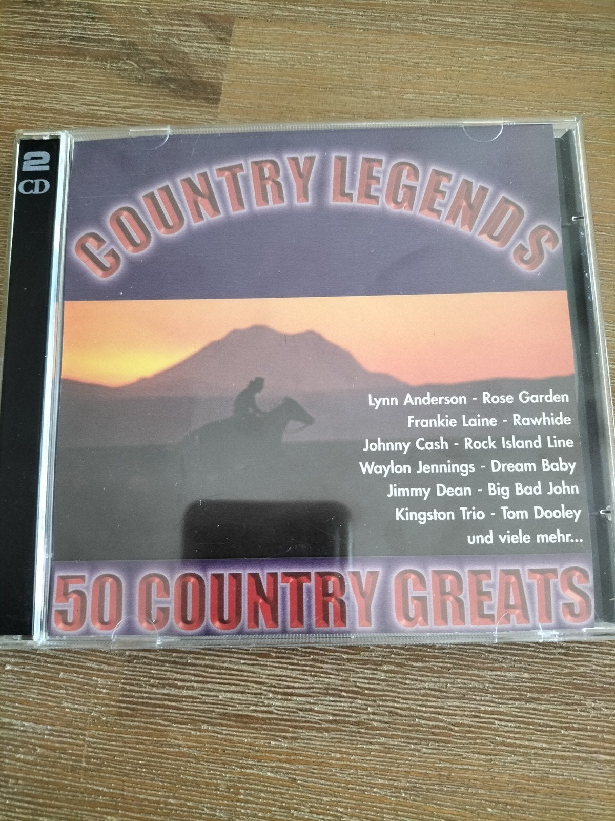 2CD Country Legends - 50 Country Greats, Ophalen of Verzenden, Zo goed als nieuw, Verzamelalbum, Country