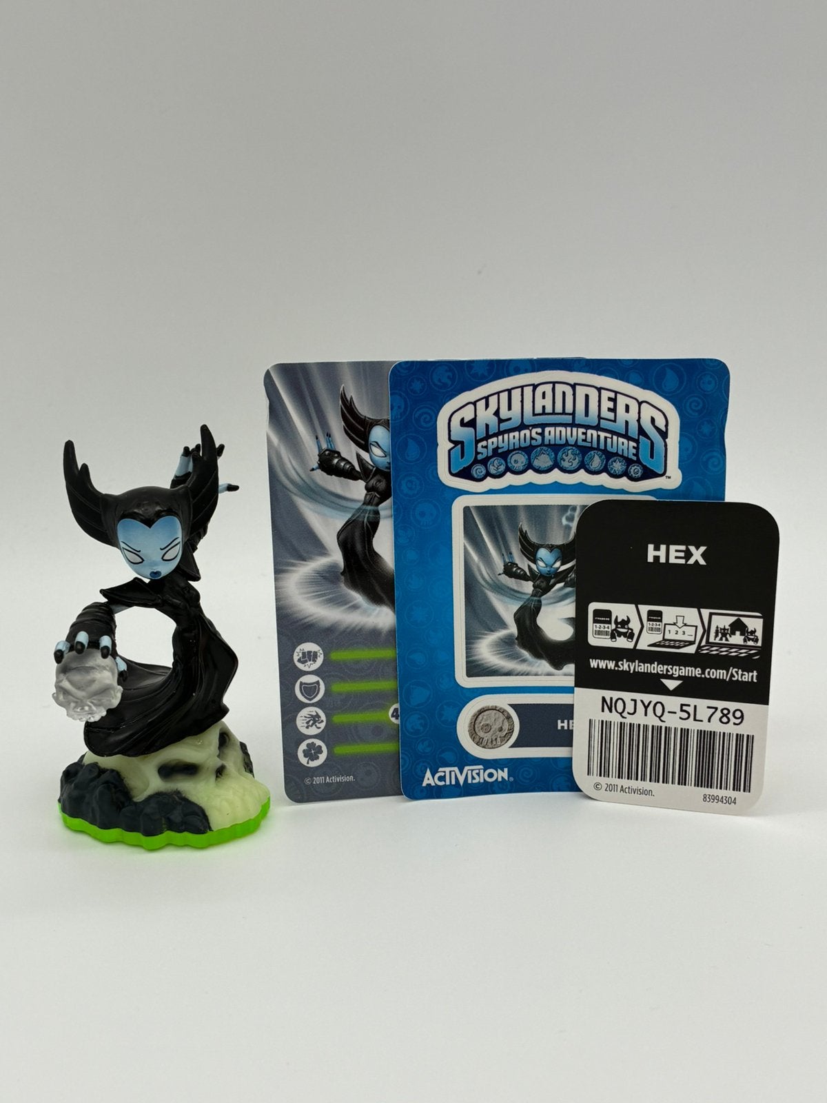 Skylanders Spyro’s Adventure Hex met sticker en kaartjes, Avontuur en Actie, Verzenden, W, 2 spelers