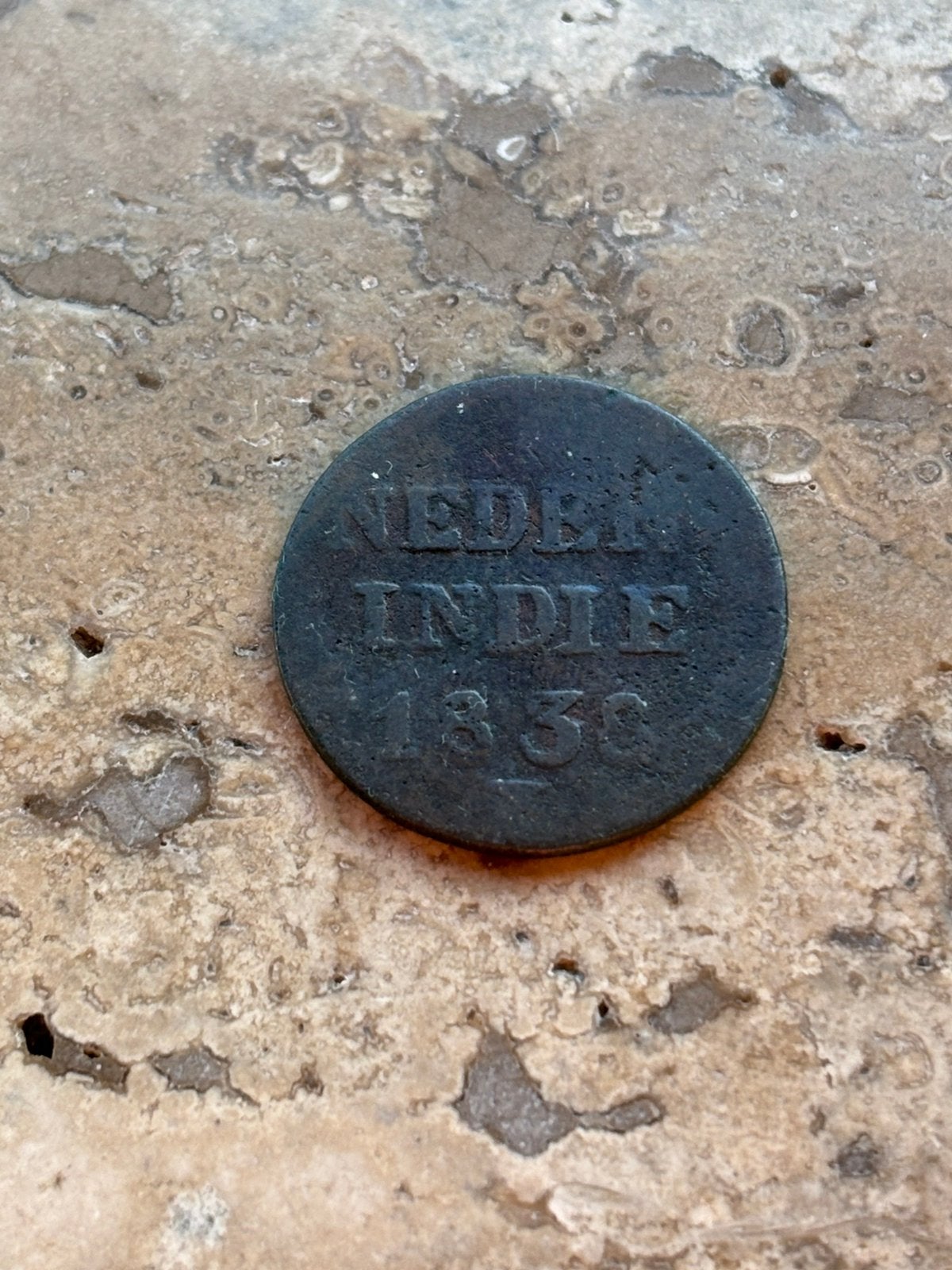 1 cent 1838 Ned Indie , mooie oude munt, Postzegels en Munten, Ophalen of Verzenden, Losse munt